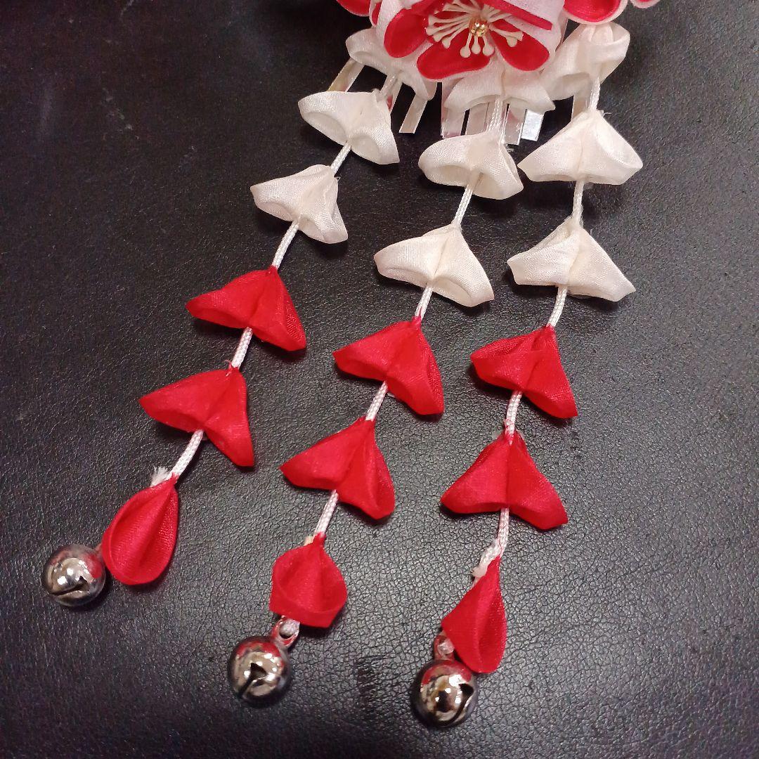 豪華【髙島屋】七五三髪飾り　勝山かんざし　和装髪飾り　日本髪　つまみ細工一度使用