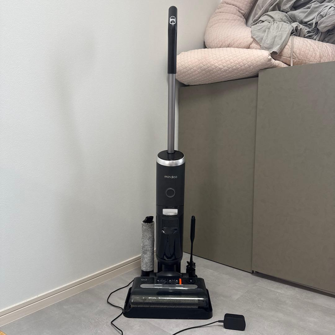 Mindo （ブラック）　水拭き掃除機