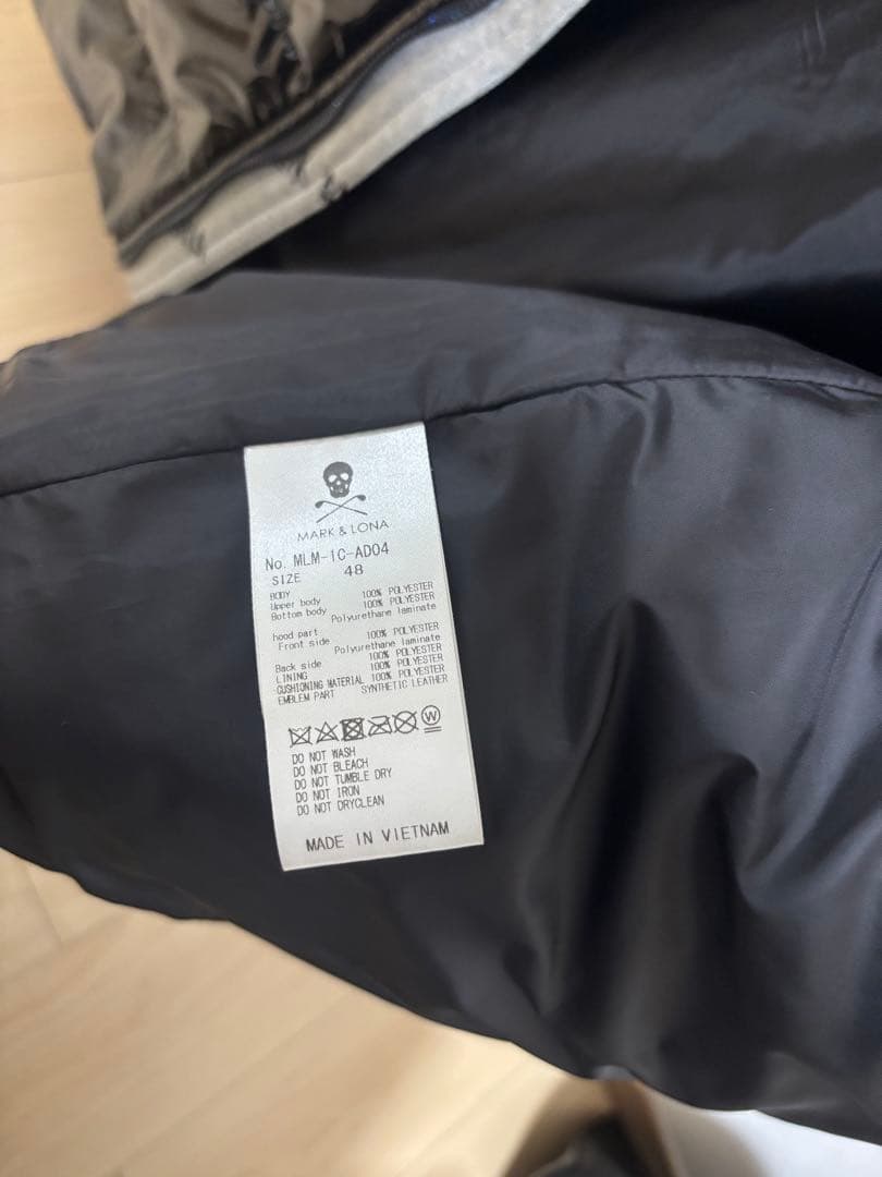 マーク＆ロナ 21AW 木村拓哉さん着用モデル ハイブリッドダウンベスト 中綿