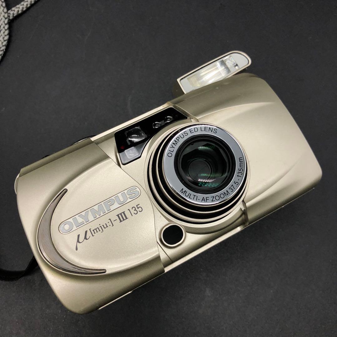 【動作確認済み）OLYMPUS μ[mju:]-III 135 フィルムカメラ