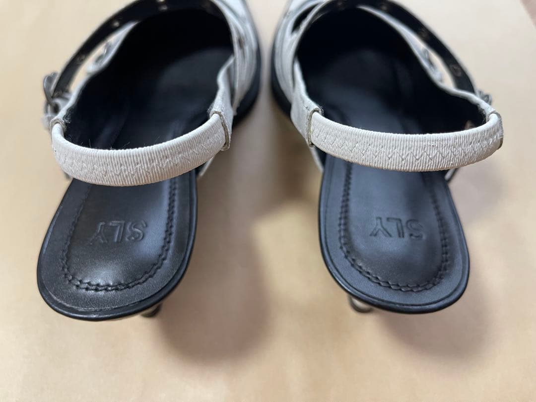 SLY POINTED TOE BELT サンダル