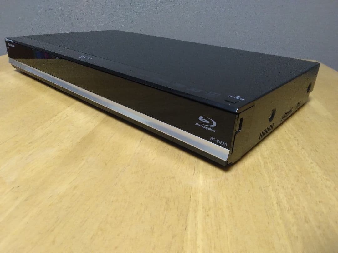 SHARP ブルーレイレコーダー BD－W580 2番組同時録画　保証付き