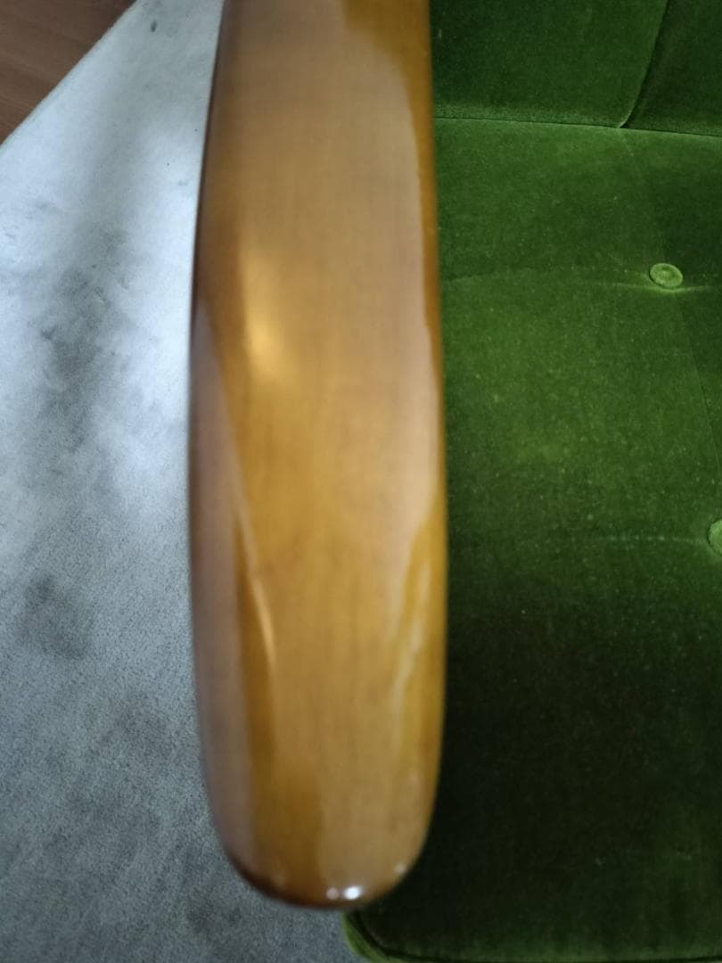 カリモク60 Kチェア　1シーター　モケットグリーン