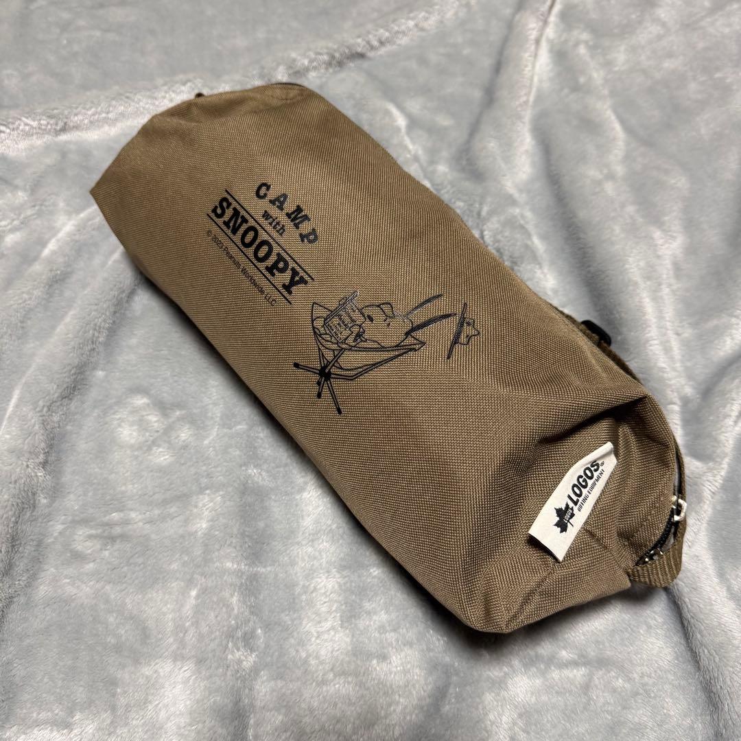 LOGOS スヌーピー コラボ バケットチェア 美品 使用1日