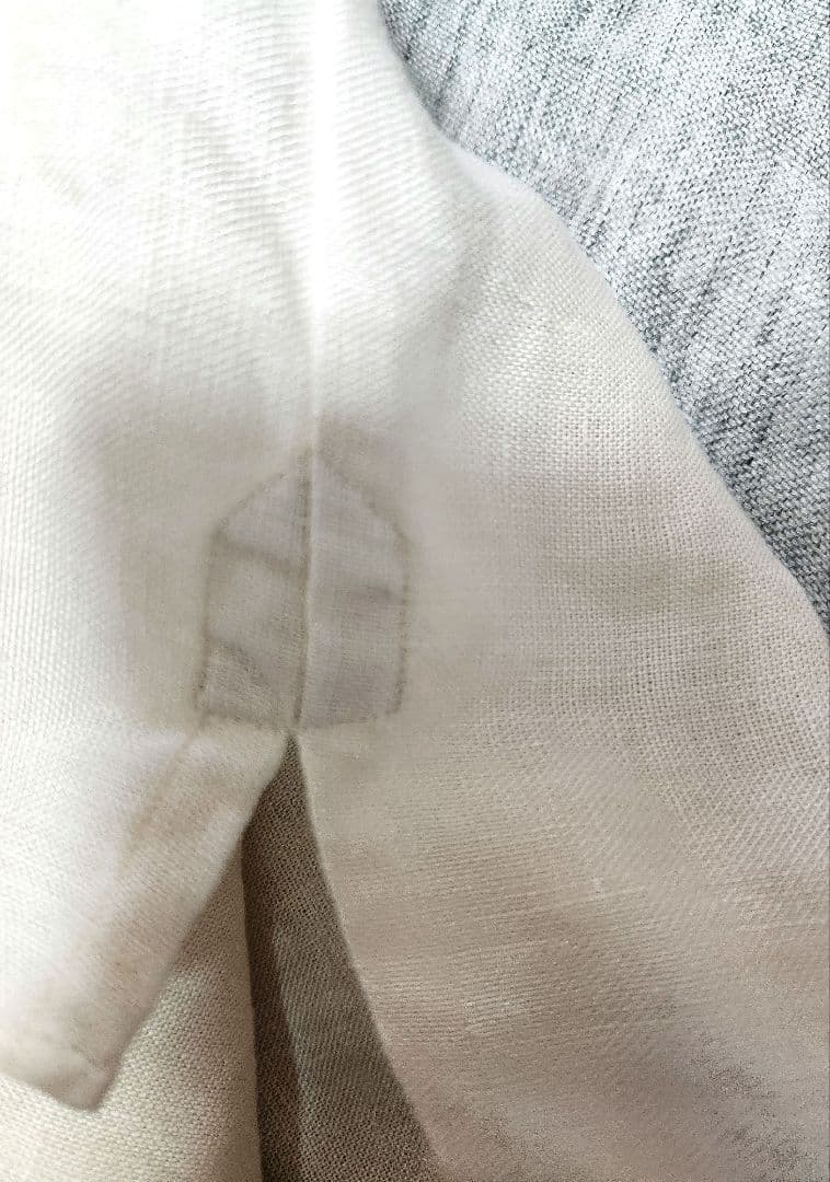 wafu.リネントップス ポケット付き ゆるT