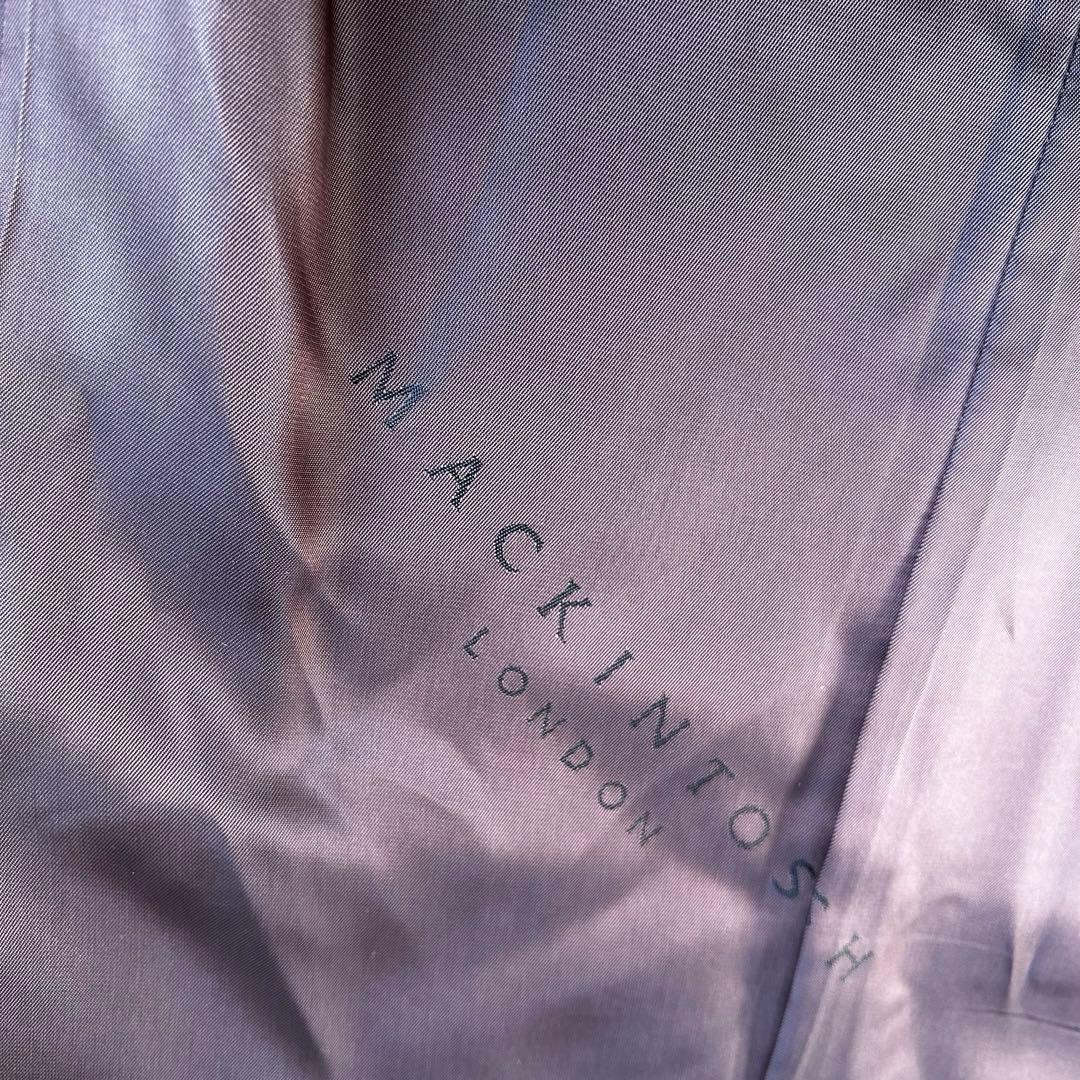 美品✨マッキントッシュロンドン Pコート 40 濃紺 ウール カシミヤ　日本製