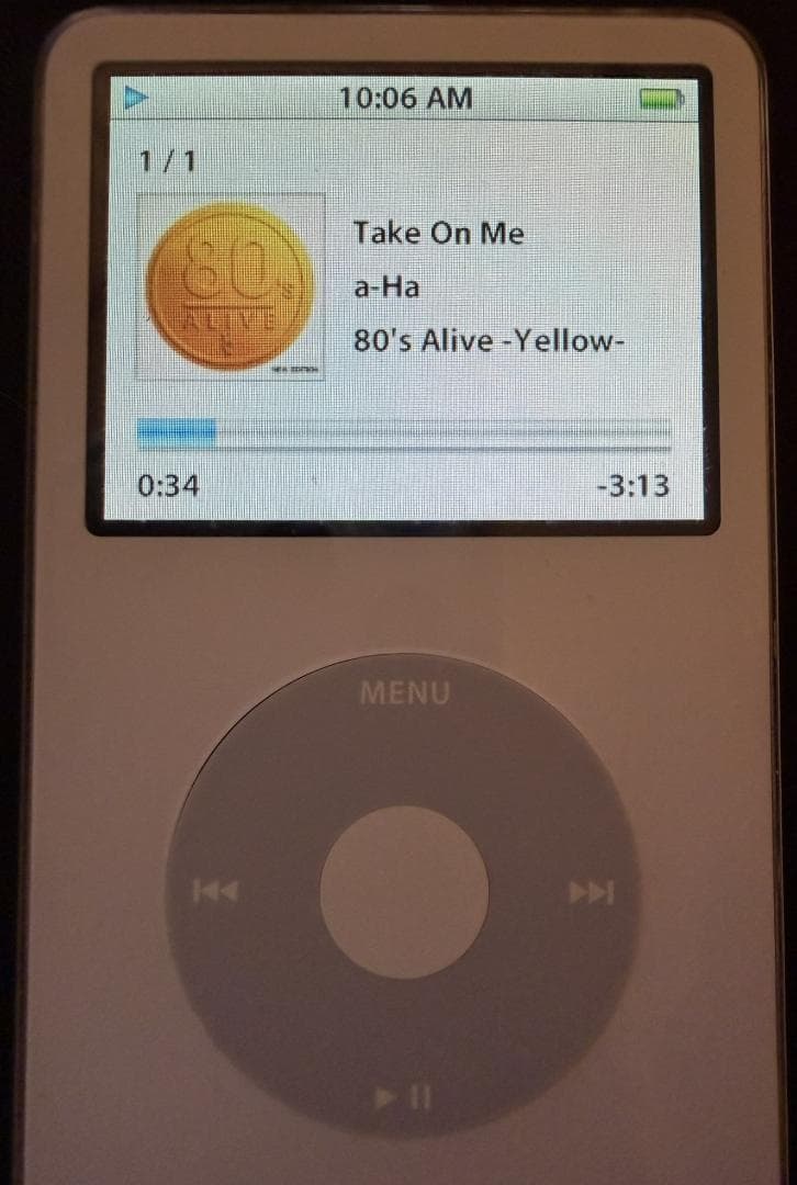 ジャンク★ iPod classic 30GB MA444J