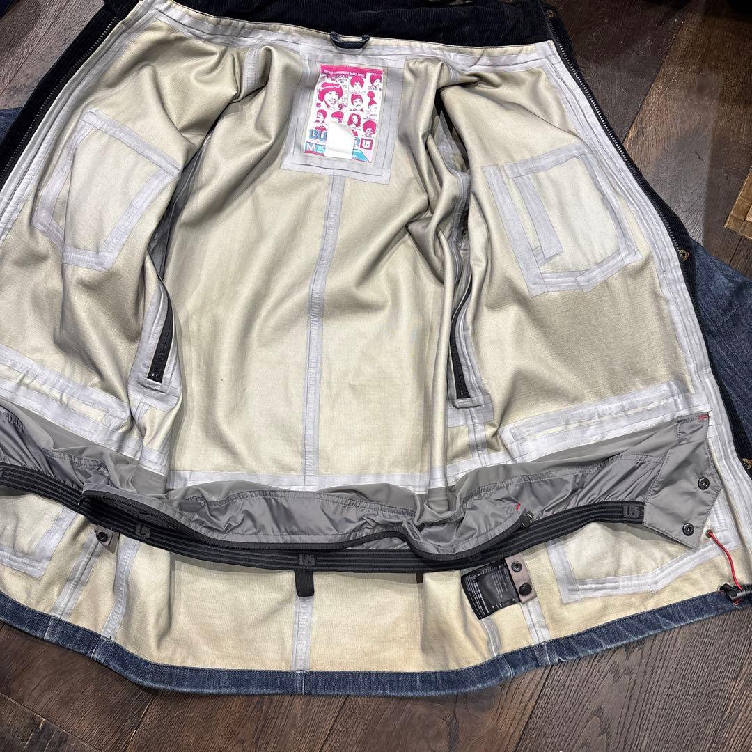 【BURTON】GORE-TEXデニムジャケット デニムカバーオール　上下セット