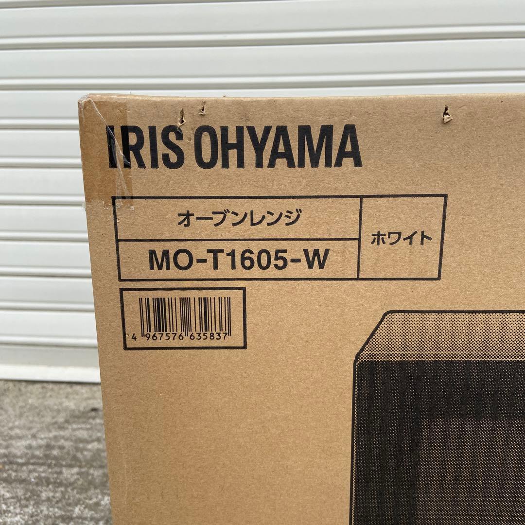 新品未開封 アイリス オーブンレンジ MO-T1605-W 　e1586-1F