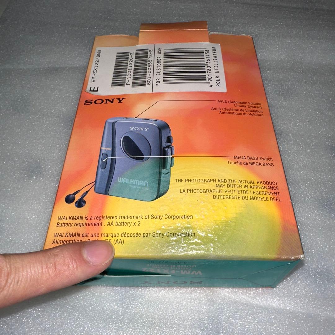 【美品】SONY WALKMAN WM-EX122 箱あり