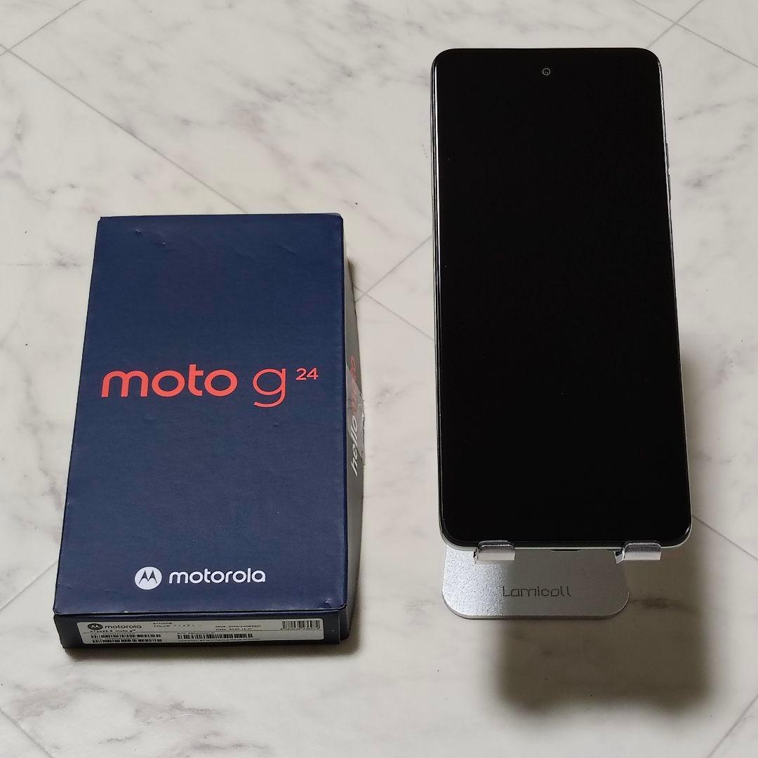 スマホ 本体 モトローラ moto g24 初期化済み