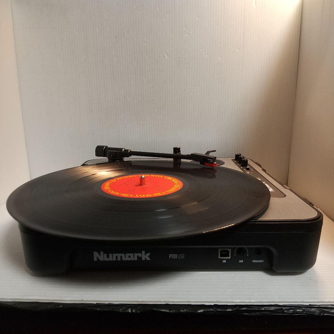 NumarkポータブルレコードプレーヤーPT01USB