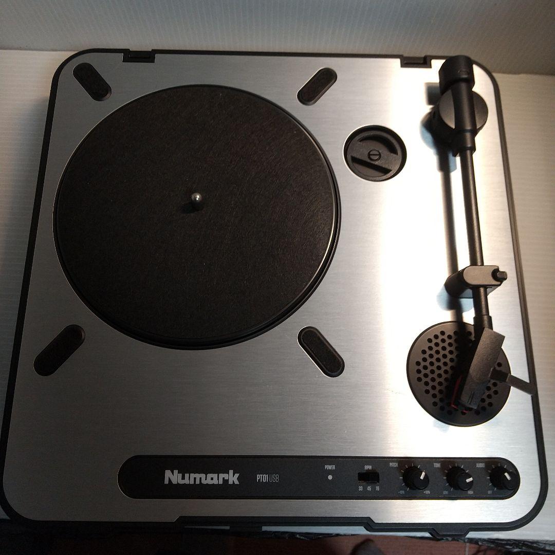 NumarkポータブルレコードプレーヤーPT01USB