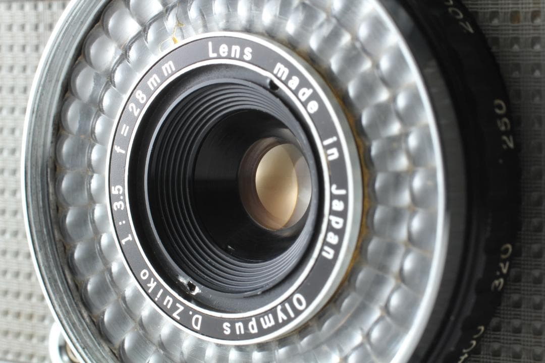 【露出精度チェック済】オリンパス ペン EE-2 28mm F3.5 c3545