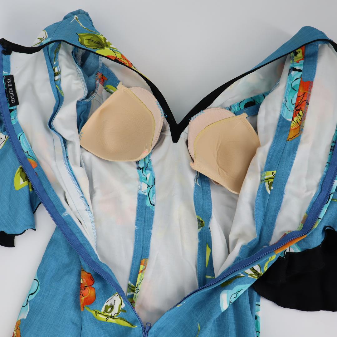 【美品フラメンコ衣装】ストーンデニム ATELIERENA アトリエエナ ドレス