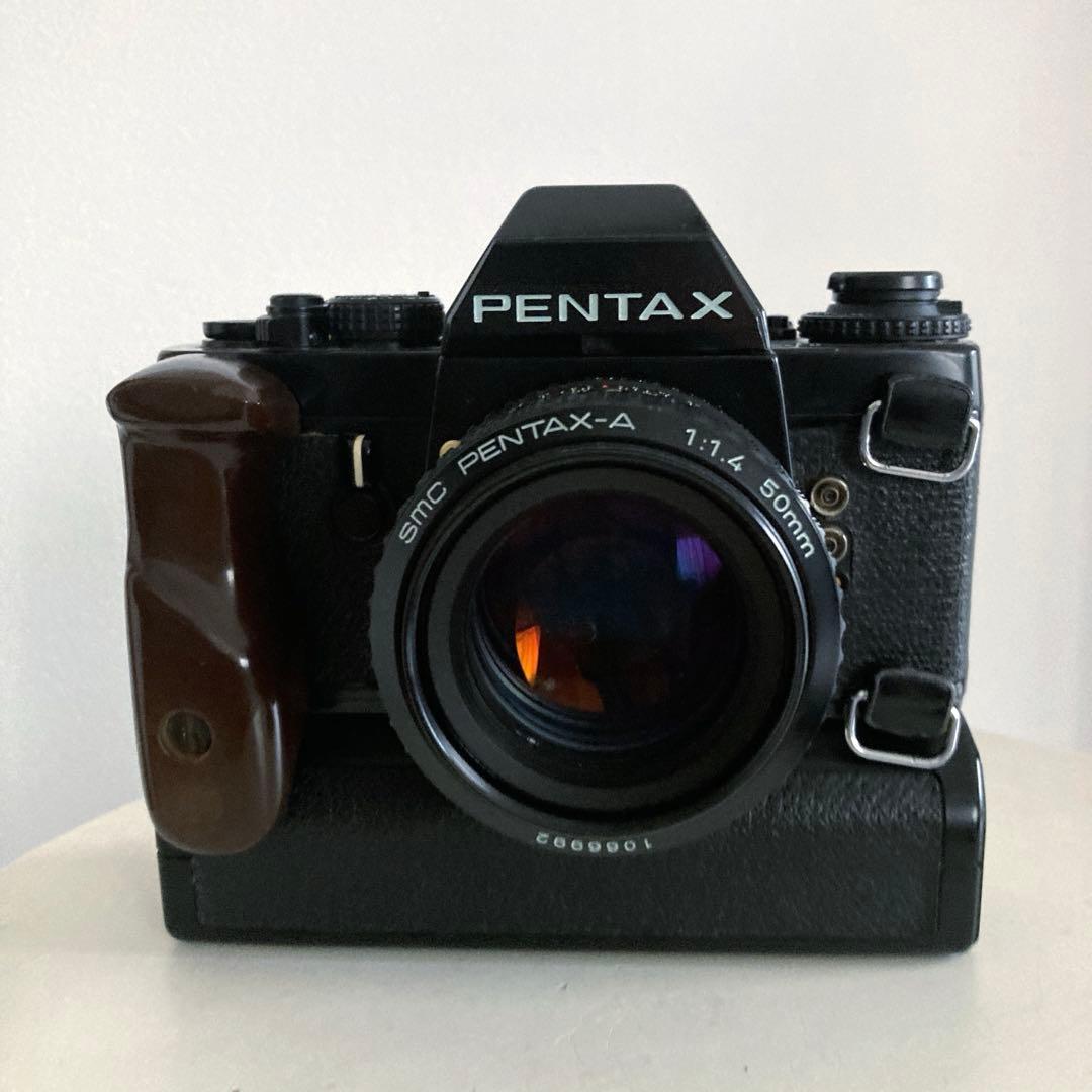 PENTAX LX ワインダー+PENTAX-A 50m F1.4付ジャンク
