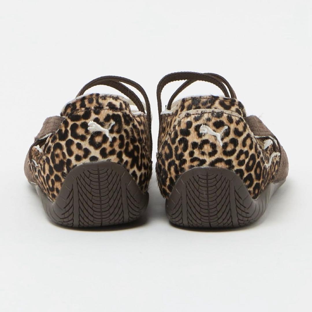 【箱なし 美品！】 プーマ スピードキャット バレエ レオパード 23.5cm