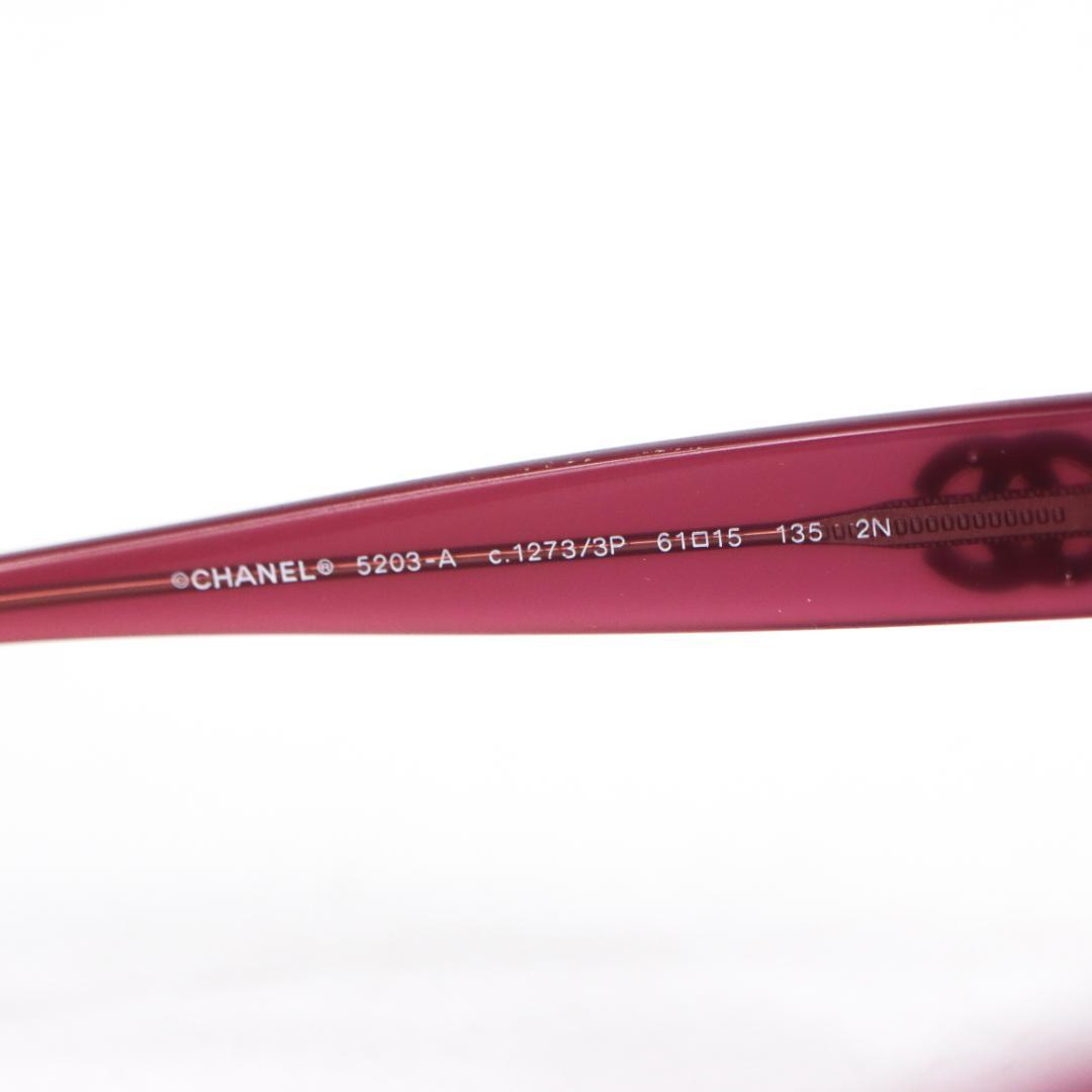 CHANEL ピンク サングラス ケース 備品付き