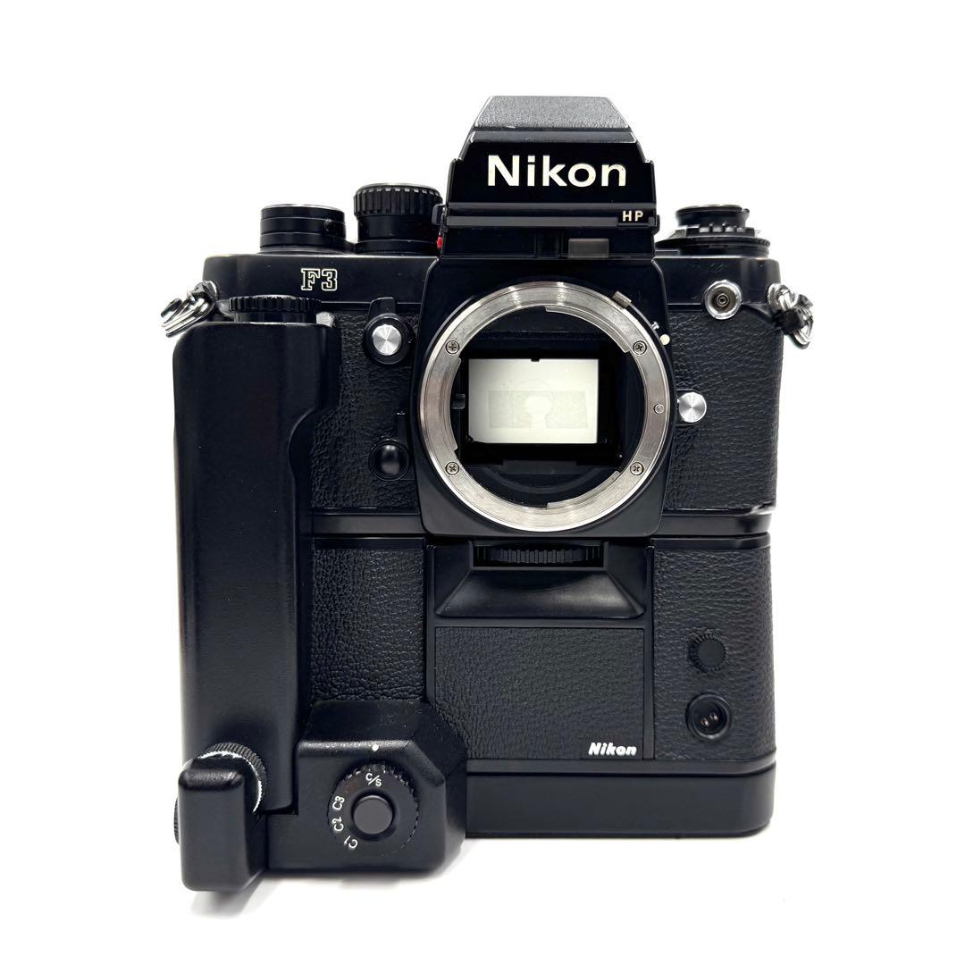 ❁完動品❁NIKON ニコン F3P HP ボディ MD-4 ズームレンズ