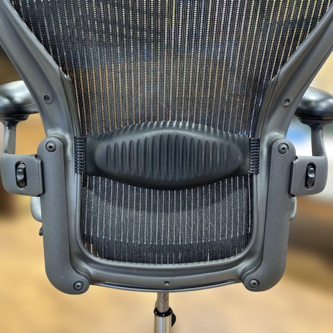 美品 ハーマンミラー アーロンチェア ランバーサポート Bサイズ フル装備