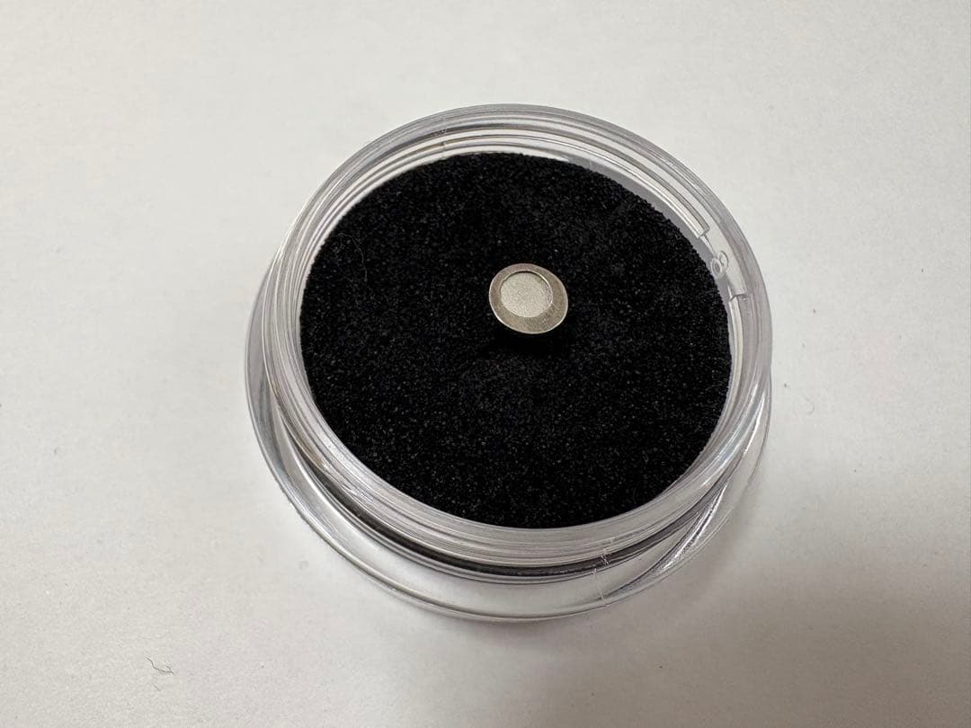 ピコレット PICOLLET プラチナ 片耳用ピアス バーベルセット