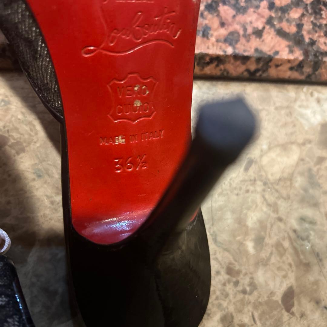 ルブタン　ミュール　36ハーフ