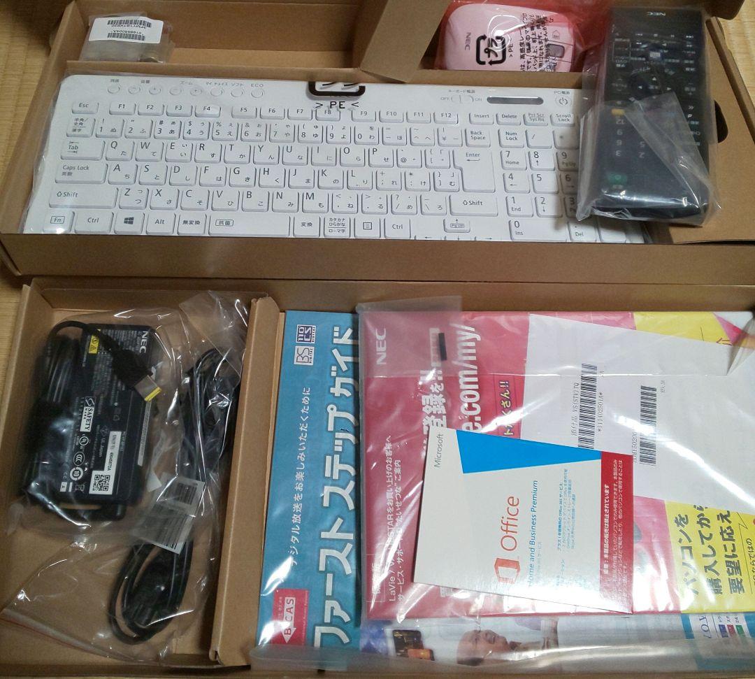 【ほぼ未使用】地デジ視聴可 一体型 NEC VALUESTAR