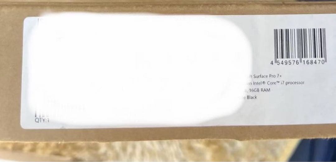 新品未使用 Surface Pro 7+