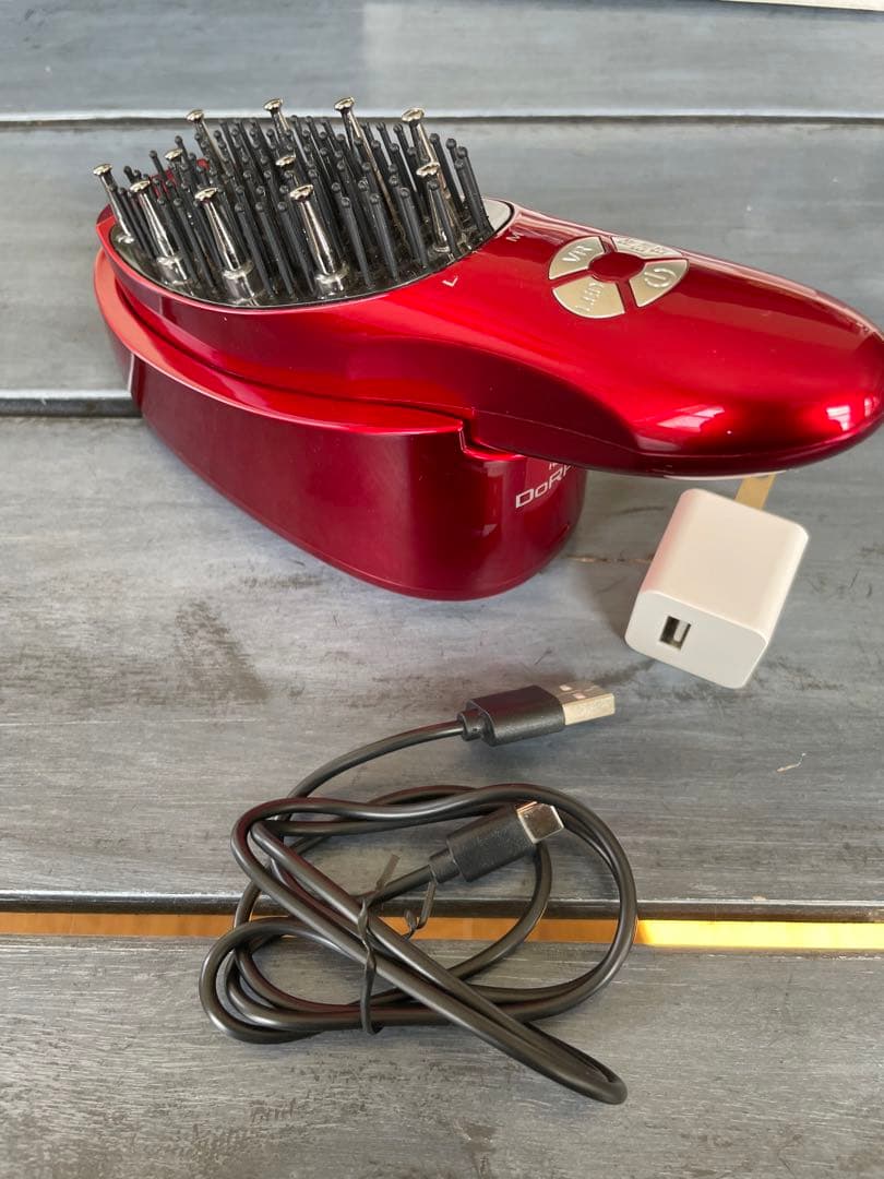 電気バリブラシ　Aderans ヘアリプロ ドゥライズ