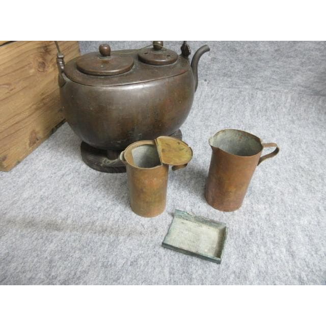 手提燗銅壷箱付き [B27935]