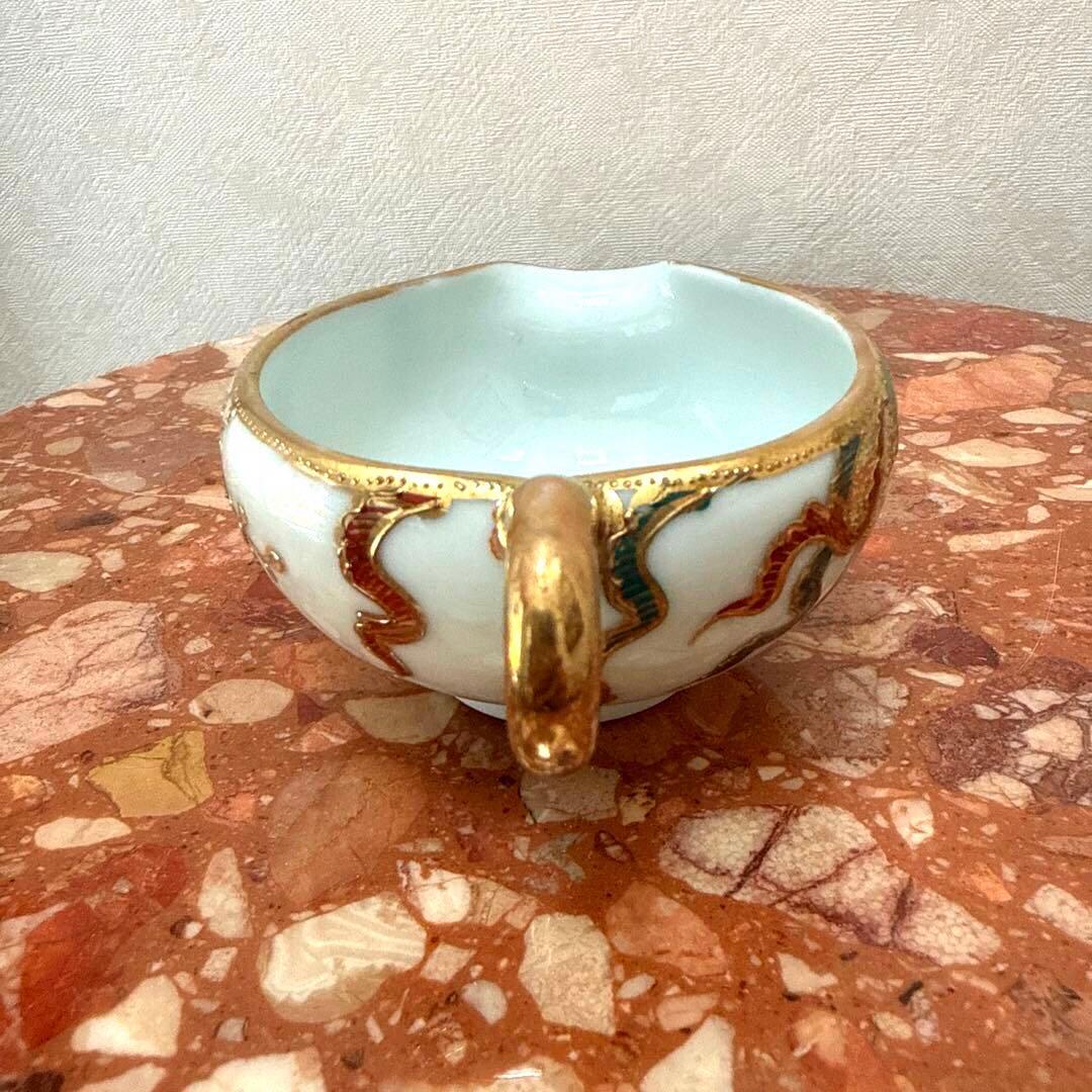 ☆美品高級アンティーク 骨董 茶器セット ぐい呑み 希少 金彩 京焼、清水焼⁉️