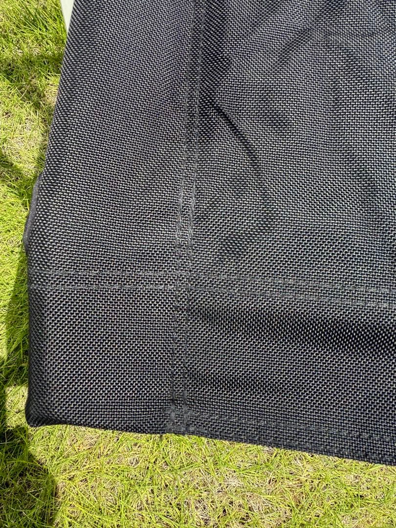  peak ガーデン ローチェア30 ブラック 美品 脚キャップセット