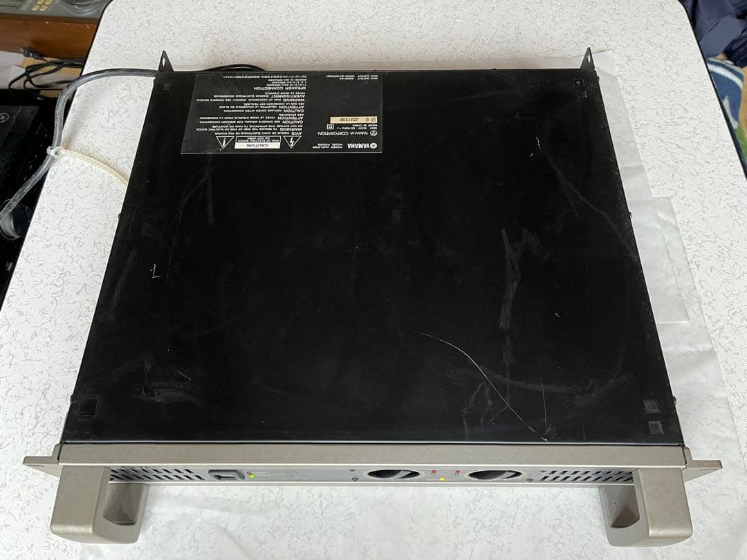 YAMAHA P3500S パワーアンプ　説明書有り