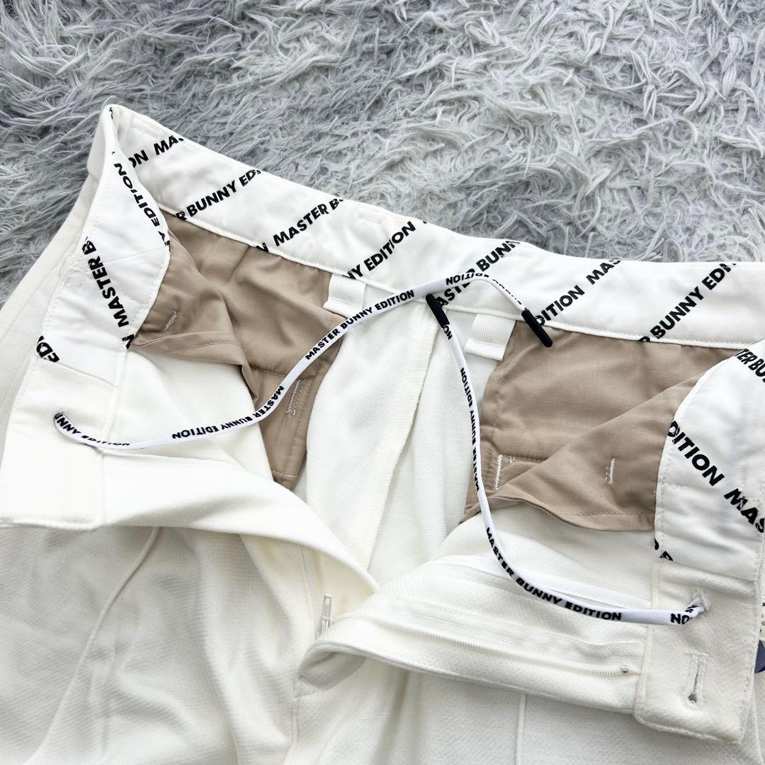 新品　マスターバニーエディション　パンツ　ストレッチ　オフホワイト　サイズ5