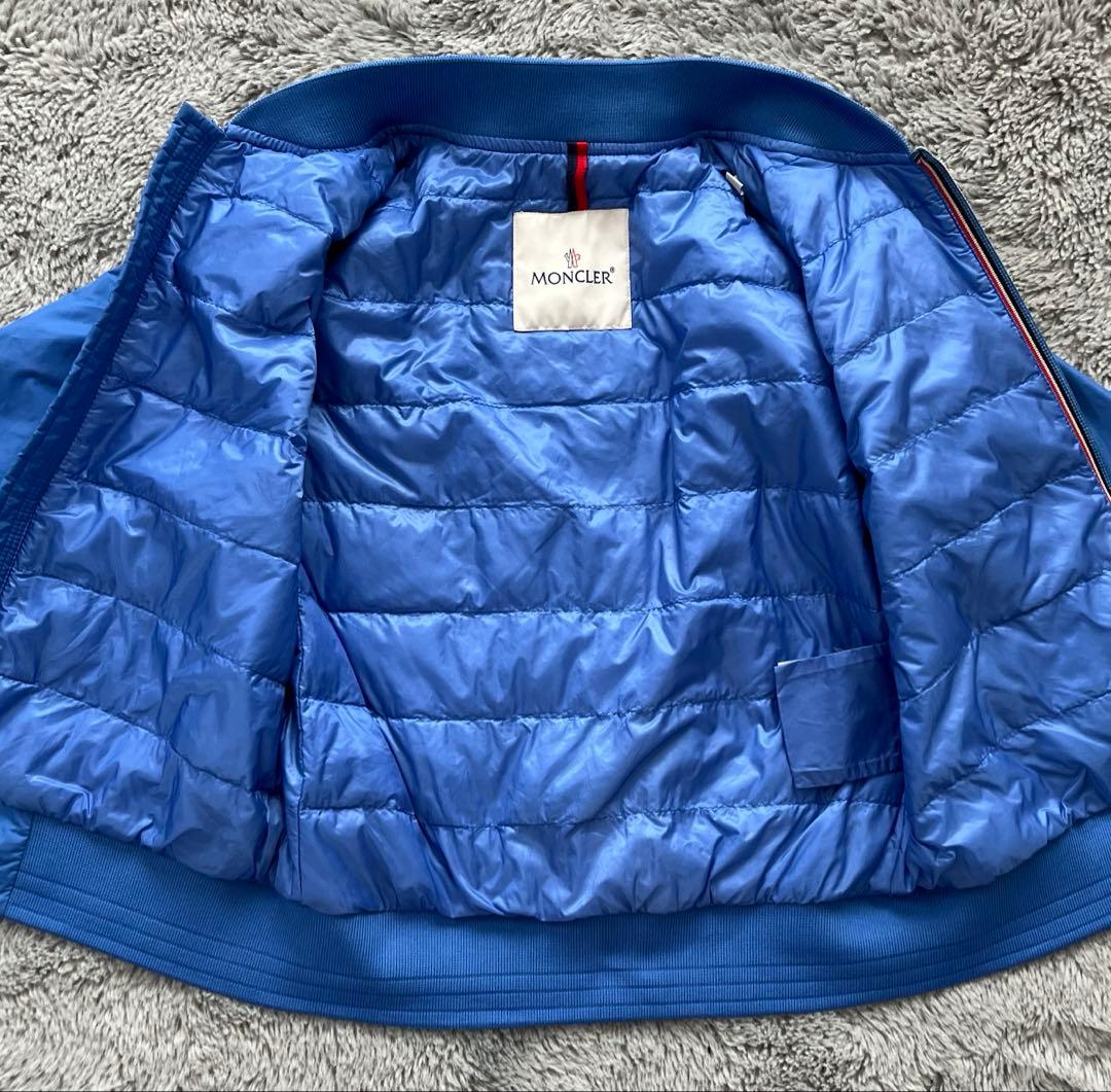 モンクレール　MONCLER 140 ジャケット　ブルゾン　子ども　水色