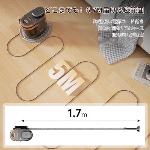 リンサークリーナー 18000Pa 染み抜き カーペット ソファ 水洗い 車用