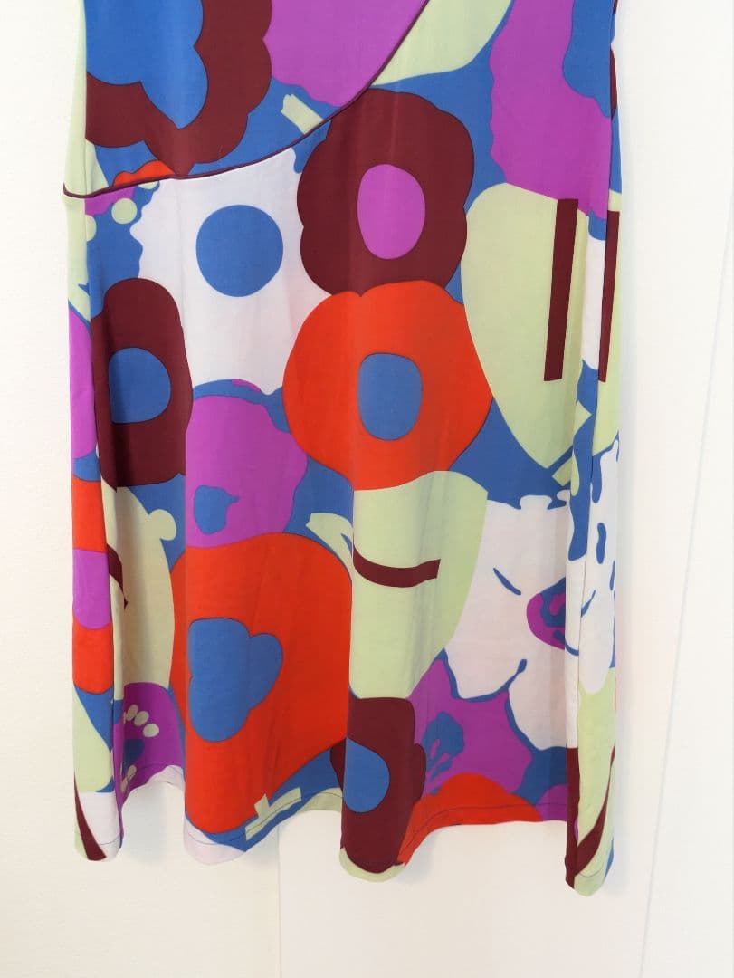 【美品】CHANEL シャネル ワンピース フラワープリント L相当