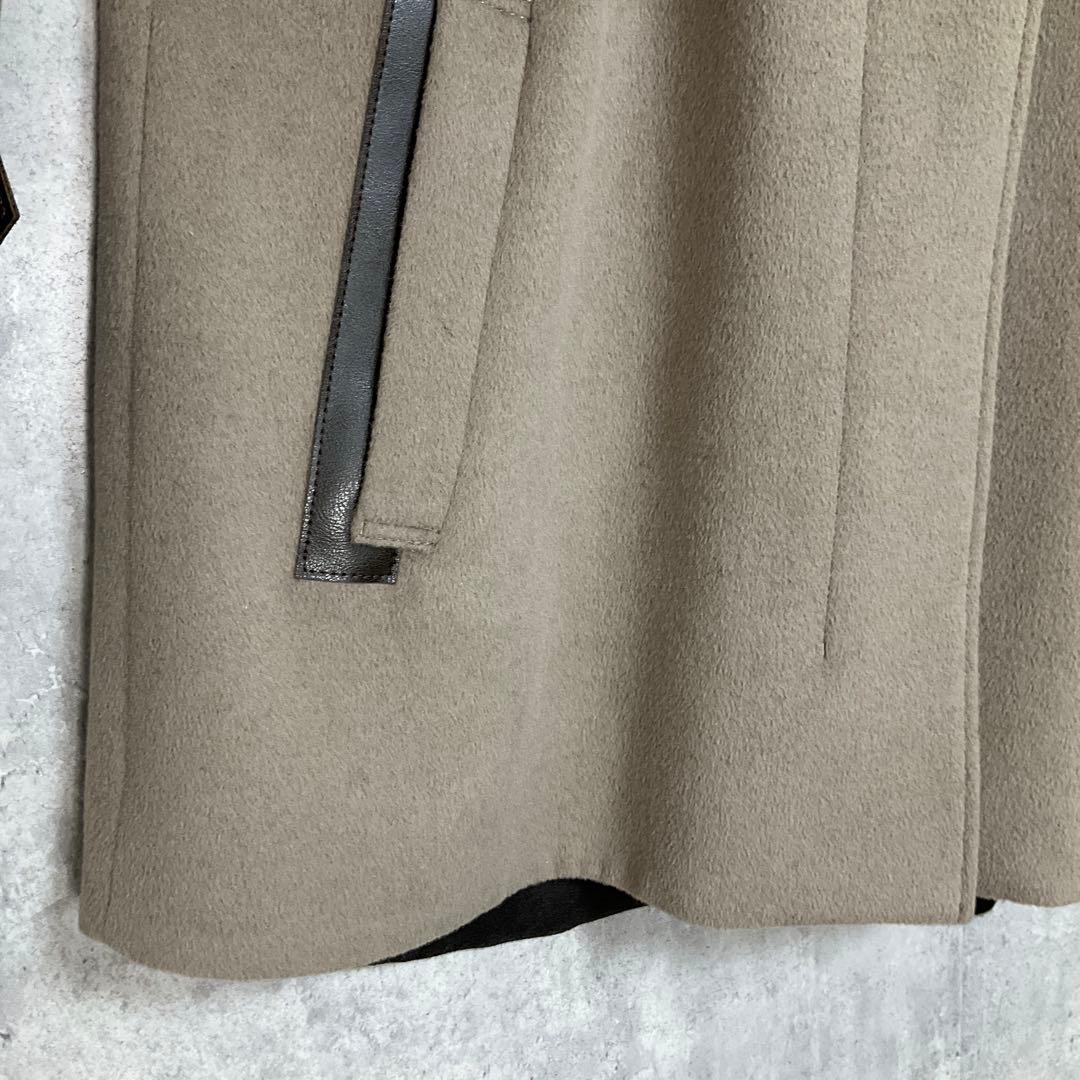 専用【K.T KIYOKO TAKASE】　アンゴラウールAラインショートコート