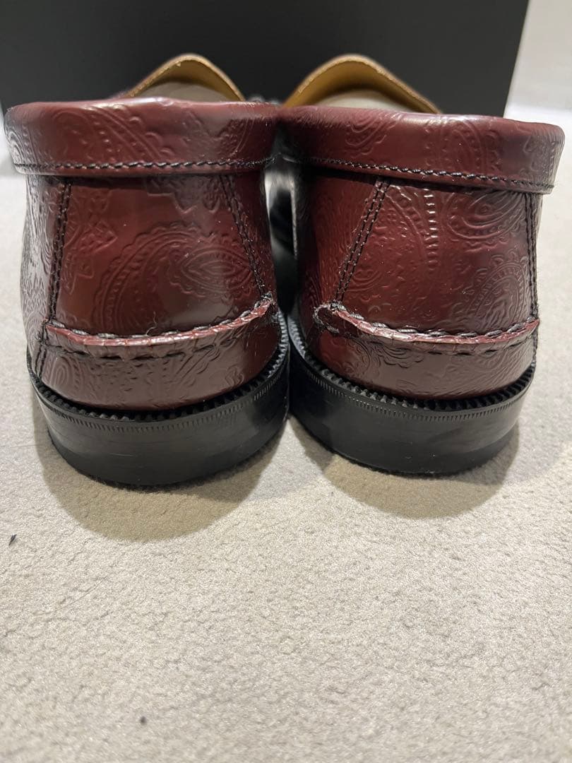 kenford fine shoes embossed loafers限定カラー