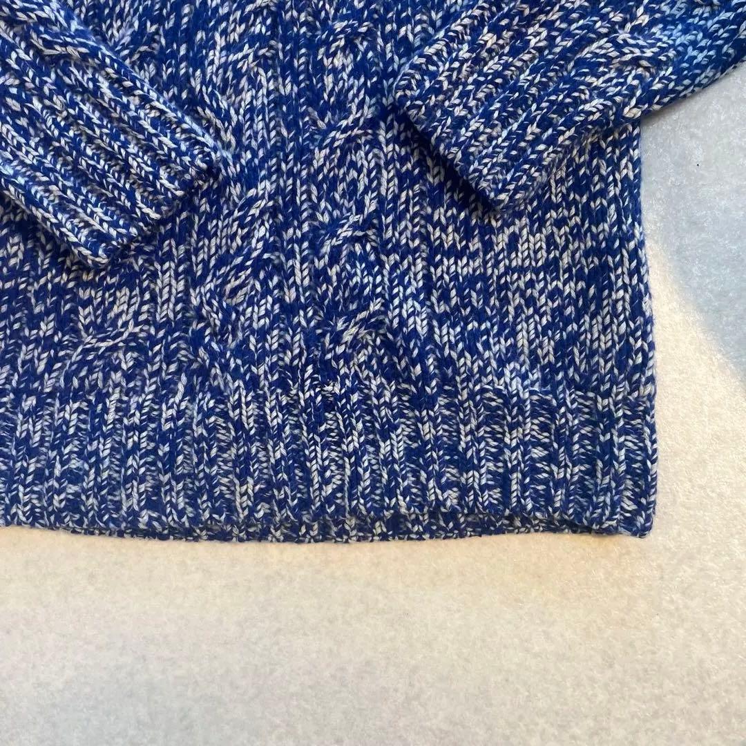 tomi3専用　TOMORROW LAND カシミア　ローゲージタートルニット