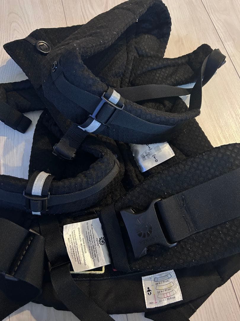 ergobaby Omni Breeze 抱っこ紐 Onyx Black