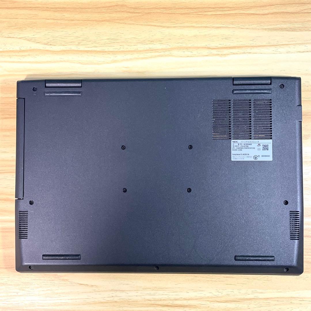 Windowsノート本体 NEC LAVIE N15/Ryzen7/8GB/NVMeSSD512GB