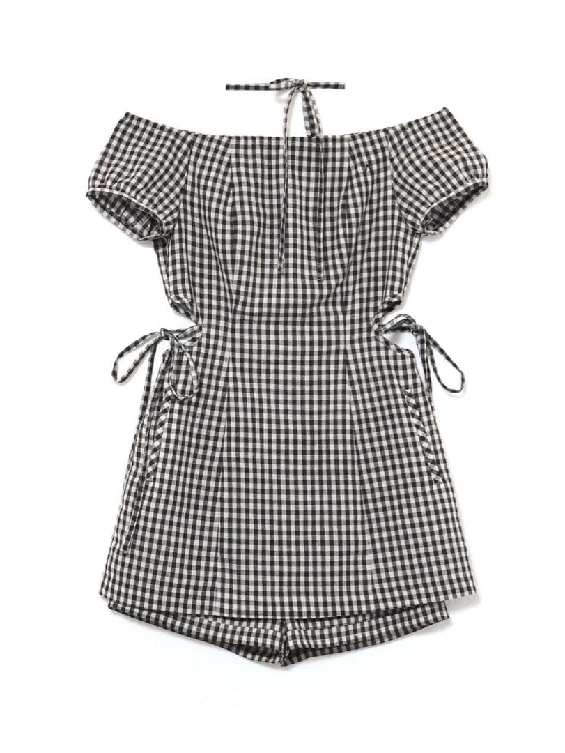 【新品未開封】andmary Becky check mini dress