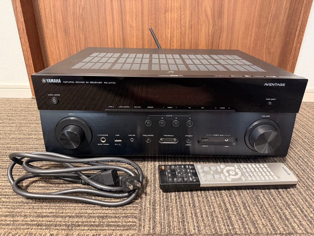 ヤマハ AVレシーバー RX-A770 AVENTAGE【動作確認済・元箱付】