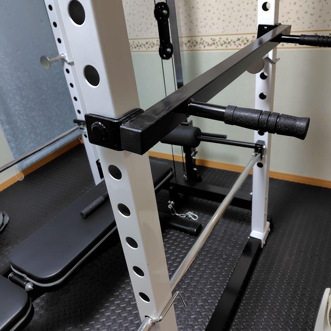 アイロテックパワーラック455＋ラットプルオプション＋リーディングエッジベンチ