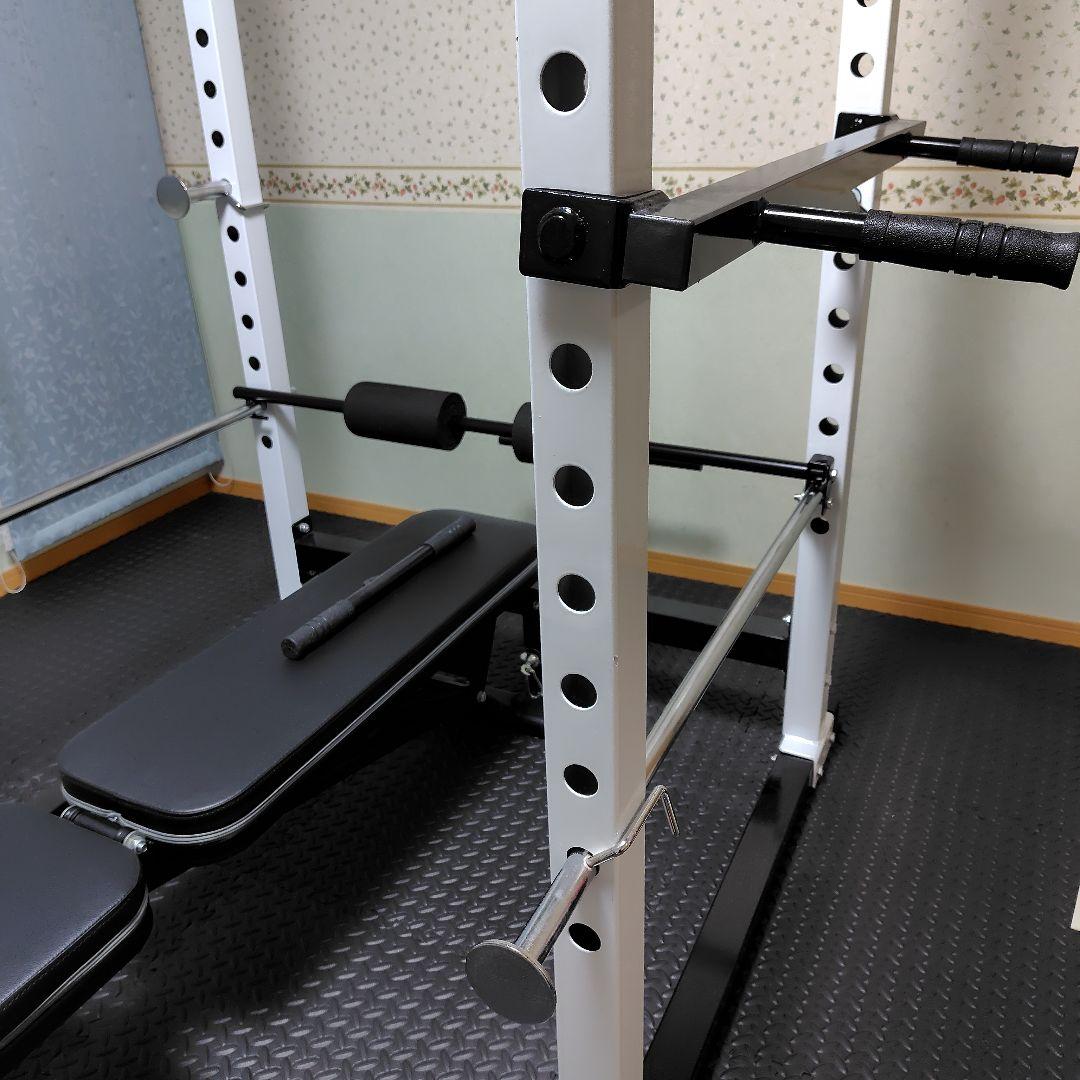 アイロテックパワーラック455＋ラットプルオプション＋リーディングエッジベンチ