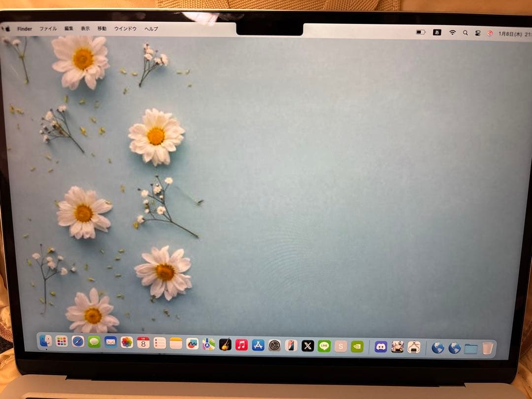 Apple Macbook Air M4 13インチ 16GB スカイブルー