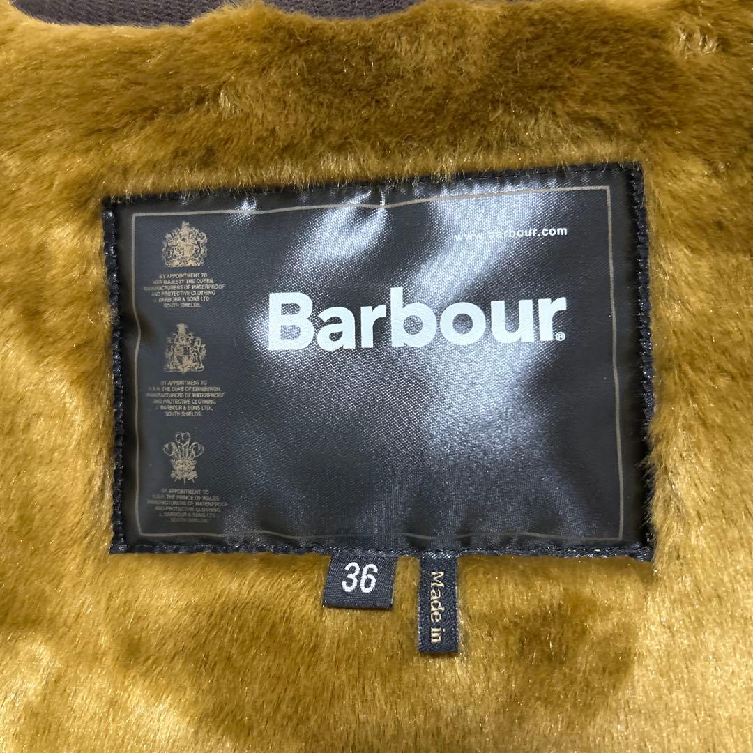 Barbour ブラウン ベスト 36