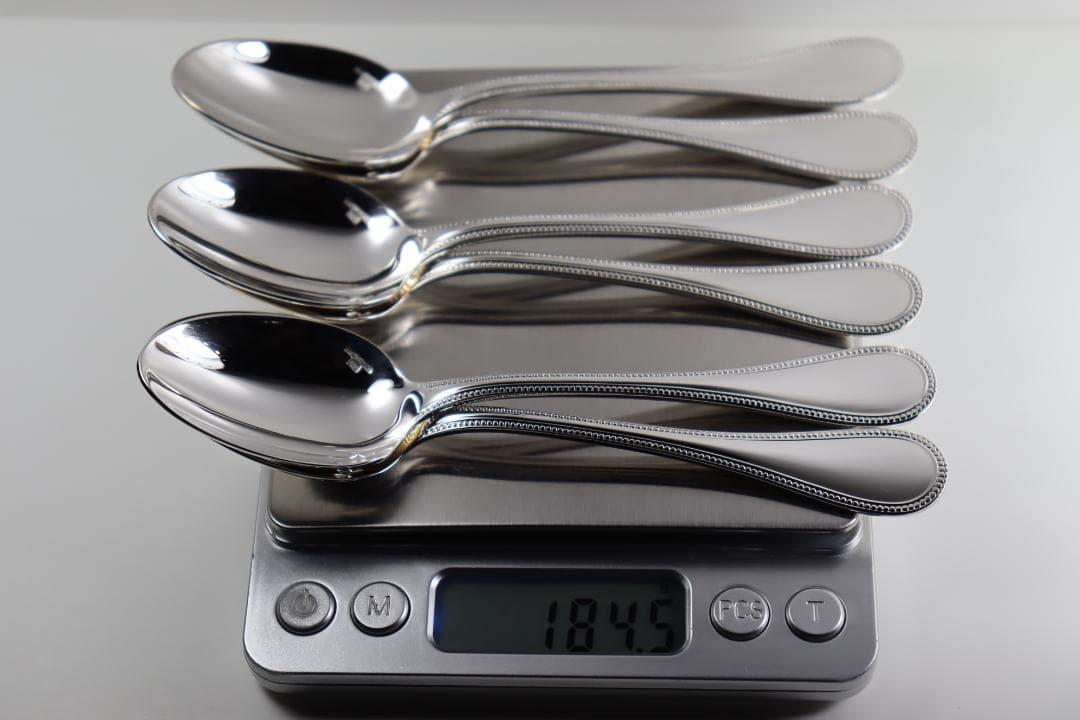 クリストフル■コーヒースプーン６本セット■とてもきれい…■人気の「パール」です■