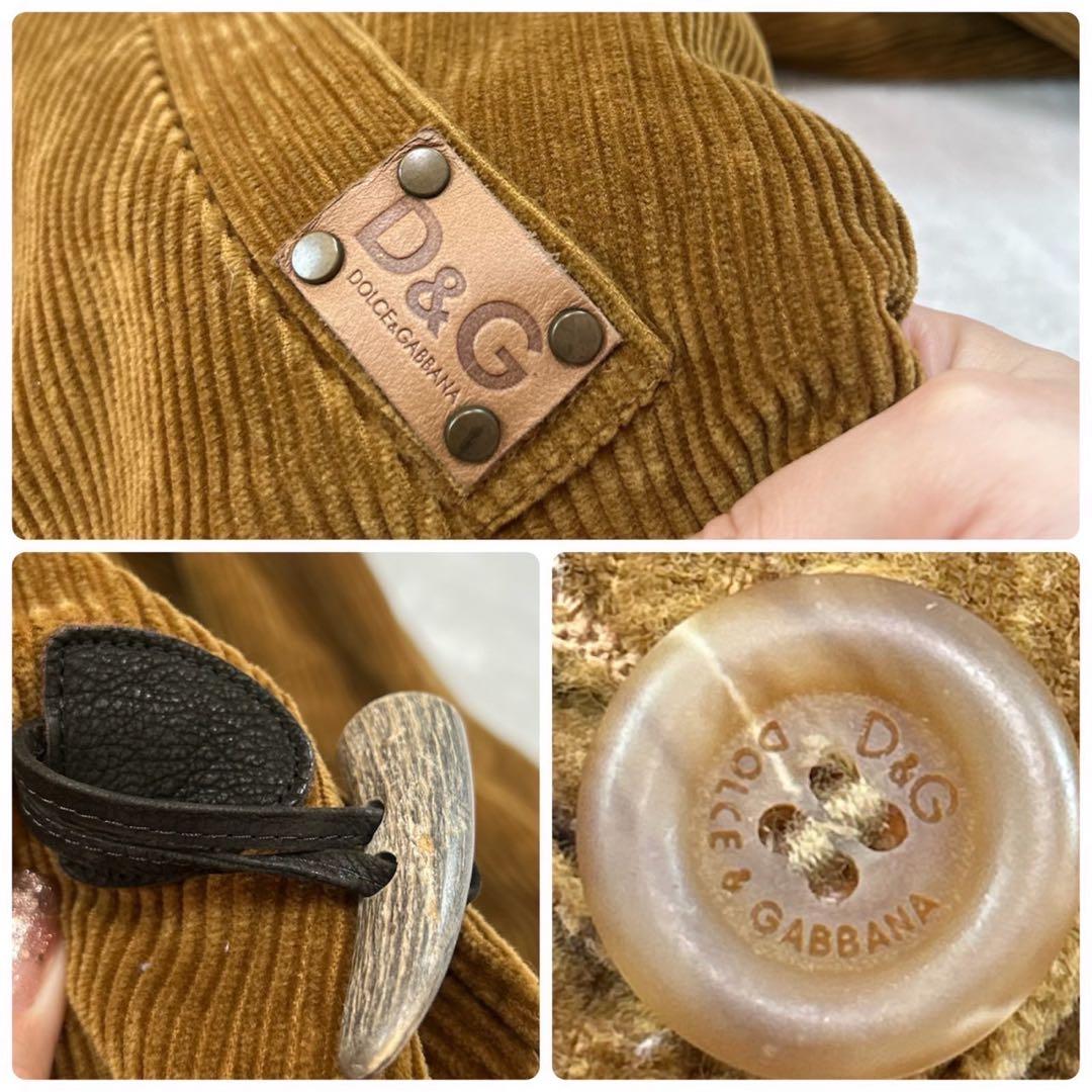 I801 美品 S ドルチェアンドガッバーナ ダッフルコート メンズ